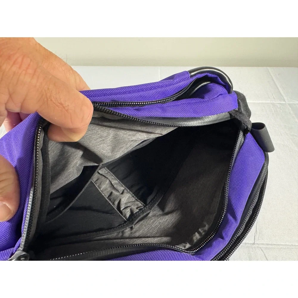 NZXT x Nomatic Limited Edition Sling Bag Purple Black Tech Crossbody Travel Pack